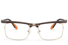 BS2519-0020_Brown_Rectangular_Ultem_Glasses_front