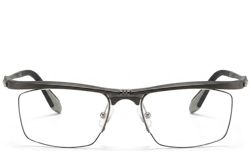 BS2519-0028_Grey_Semi-rimless_Ultem_Glasses_front