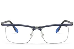 BS2519-0039_Blue_Semi-rimless_Ultem_Glasses_front