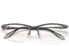 BS2519-0059_Grey_Semi-rimless_Ultem_Glasses_front