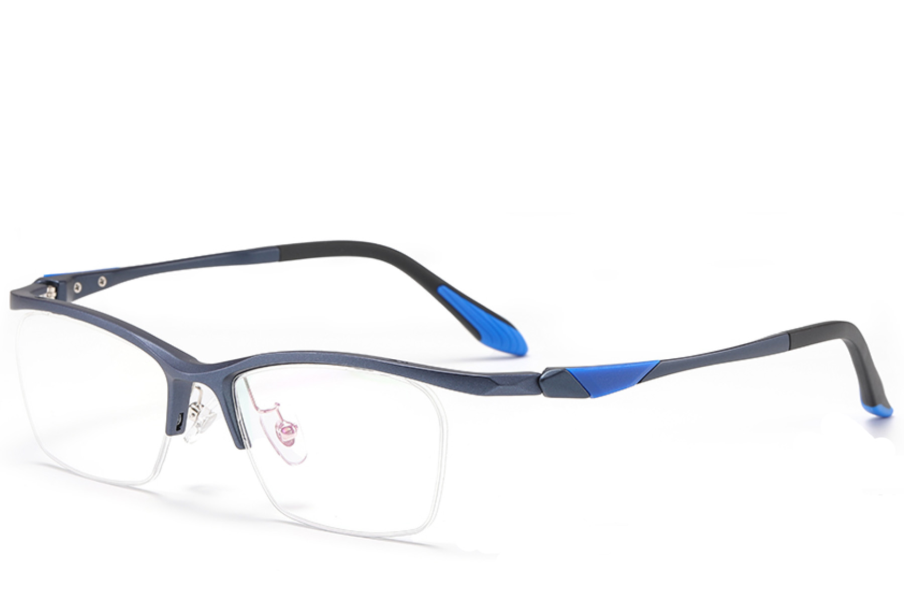 BS2519-0060_Blue_Semi-rimless_Ultem_Glasses_corner