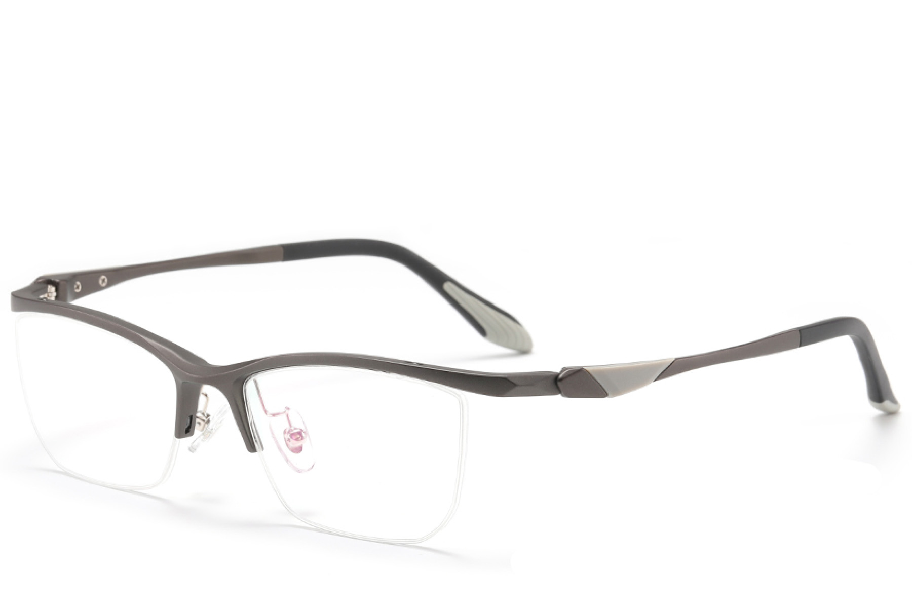 BS2519-0071_Grey_Semi-rimless_Ultem_Glasses_corner