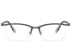 BS2519-0071_Grey_Semi-rimless_Ultem_Glasses_front