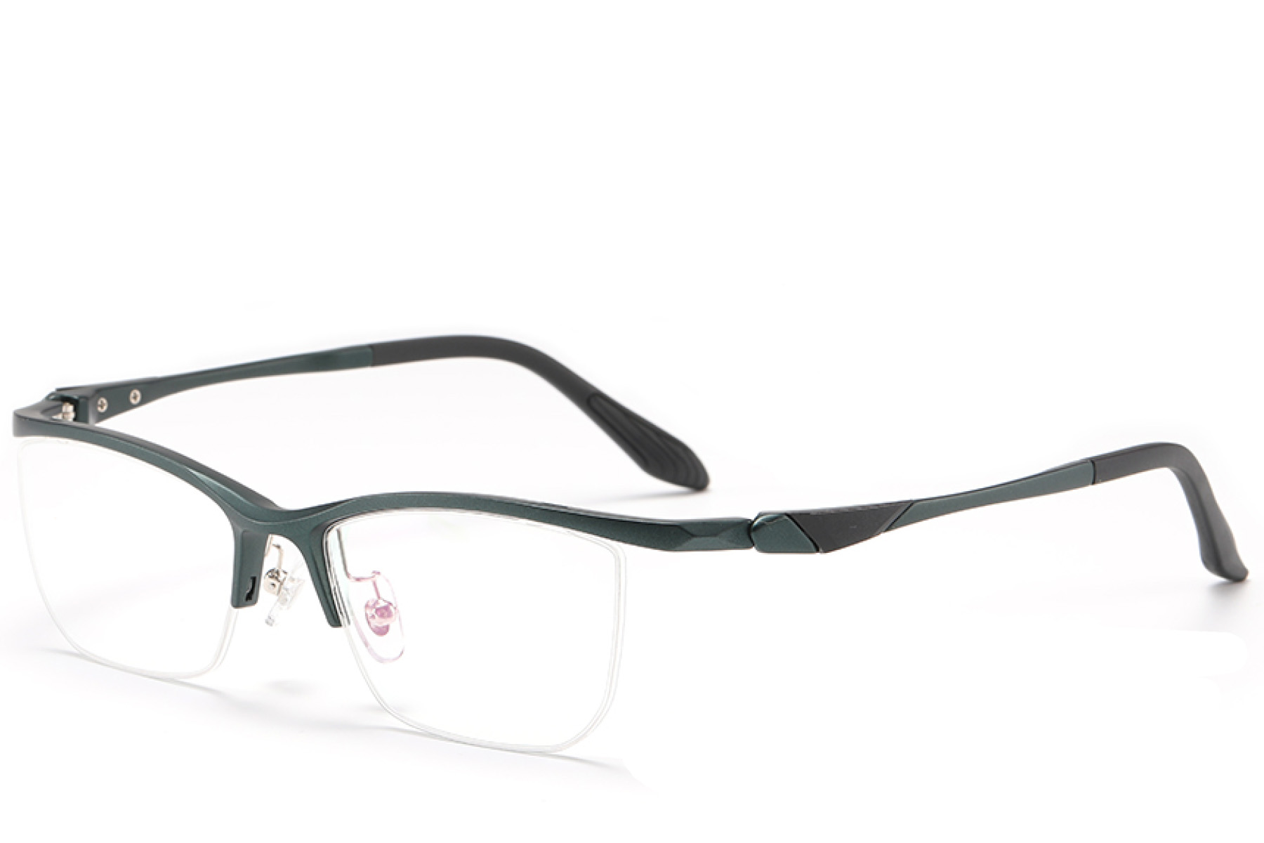 BS2519-0073_Green_Semi-rimless_Ultem_Glasses_corner