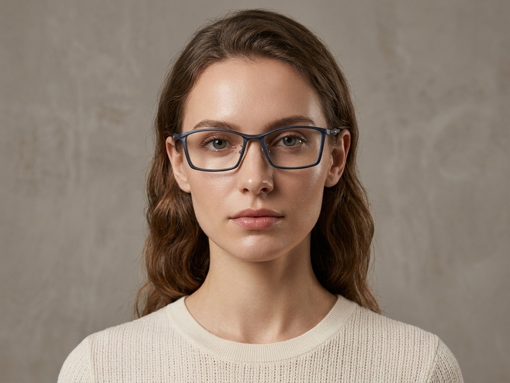 BS2519-0096_Blue_Rectangular_Ultem_Glasses_corner-tryon_female