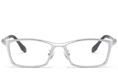 BS2519-0097_Silver_Rectangular_Ultem_Glasses_front