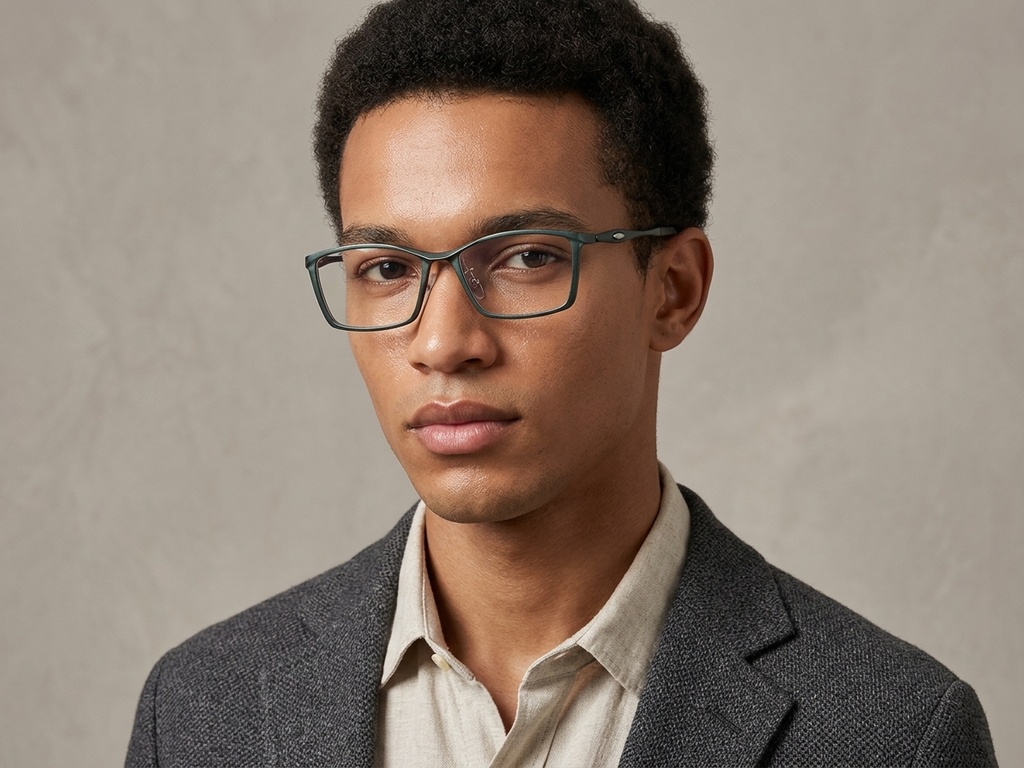BS2519-0098_Green_Rectangular_Ultem_Glasses_corner-tryon_male