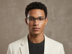 BS2519-0102_Blue_Semi-rimless_Ultem_Glasses_corner-tryon_male