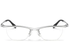 BS2519-0103_Silver_Semi-rimless_Ultem_Glasses_front