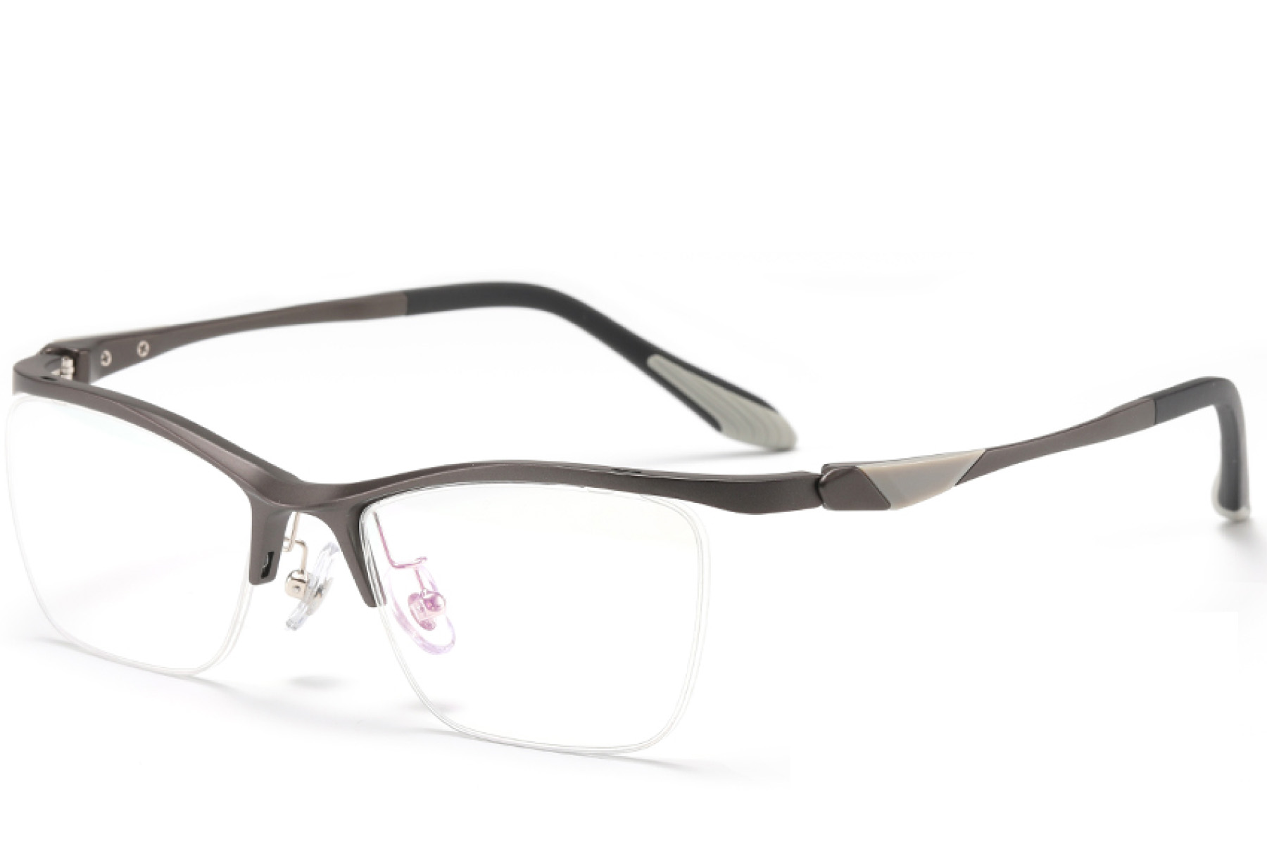 BS2519-0107_Grey_Semi-rimless_Ultem_Glasses_corner