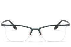 BS2519-0109_Green_Semi-rimless_Ultem_Glasses_front