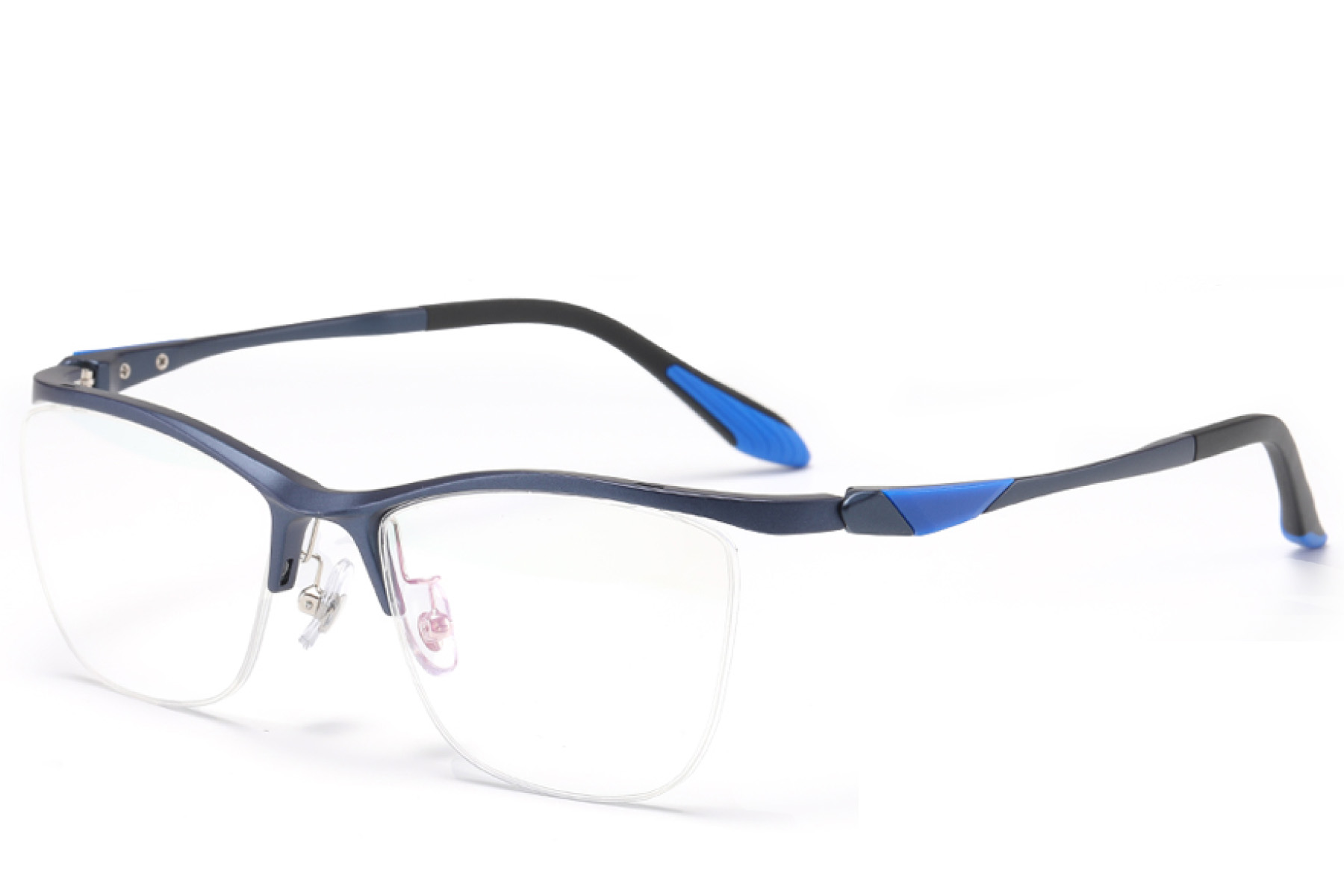 BS2519-0138_Blue_Semi-rimless_Ultem_Glasses_corner