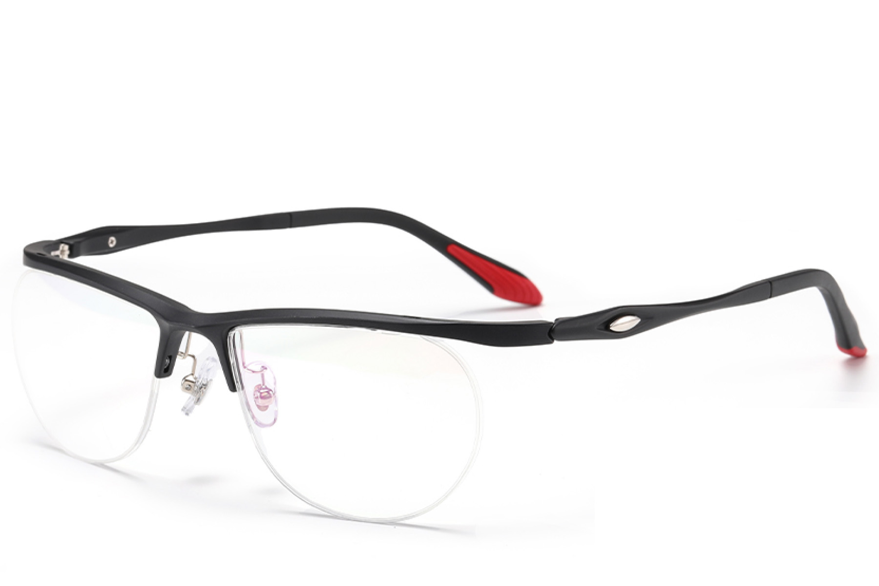 BS2519-0148_Black_Semi-rimless_Ultem_Glasses_corner