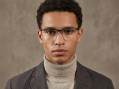 BS2519-0166_Black_Semi-rimless_Ultem_Glasses_corner-tryon_male