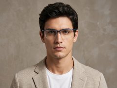 BS2519-0168_Blue_Semi-rimless_Ultem_Glasses_corner-tryon_male