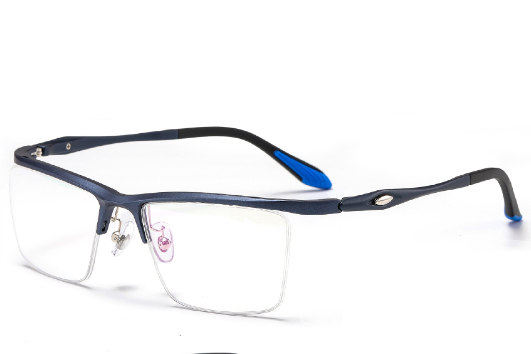 BS2519-0168_Blue_Semi-rimless_Ultem_Glasses_corner