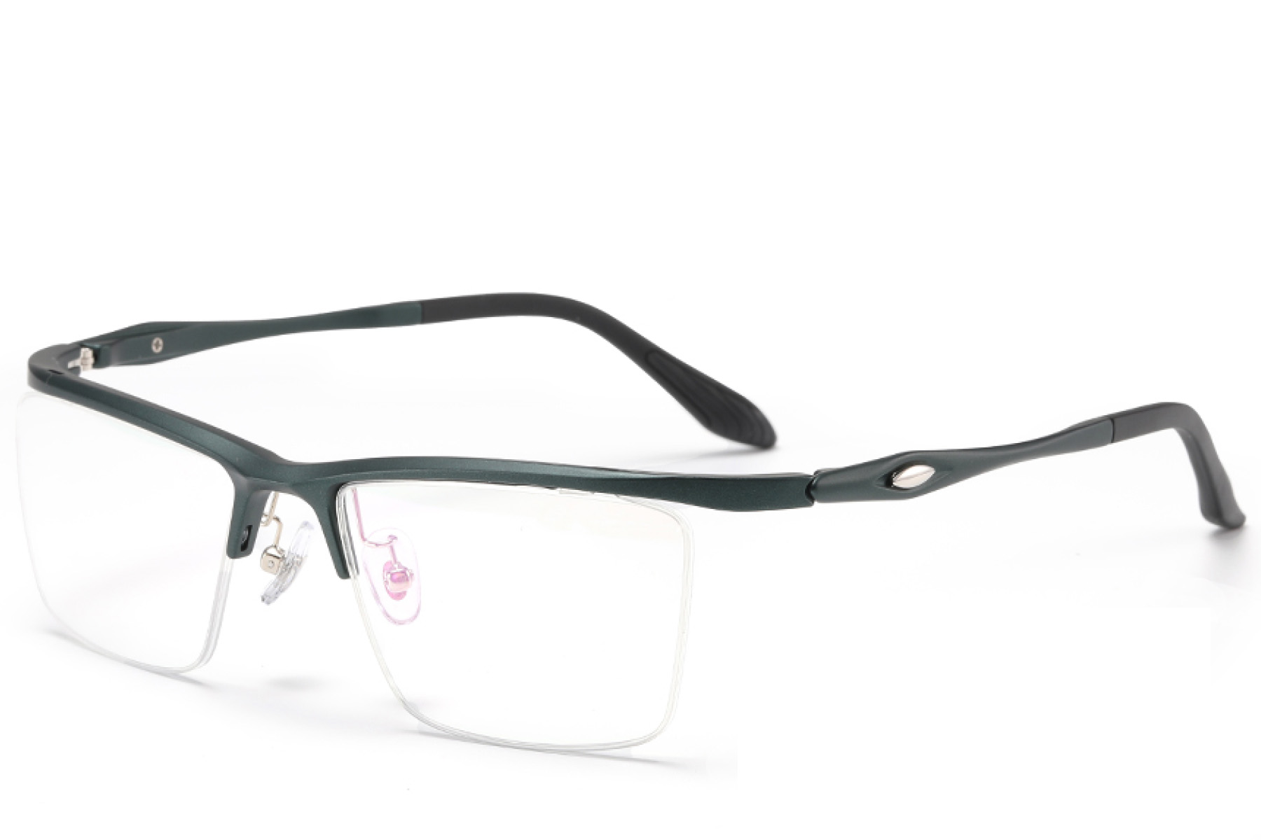 BS2519-0169_Green_Semi-rimless_Ultem_Glasses_corner