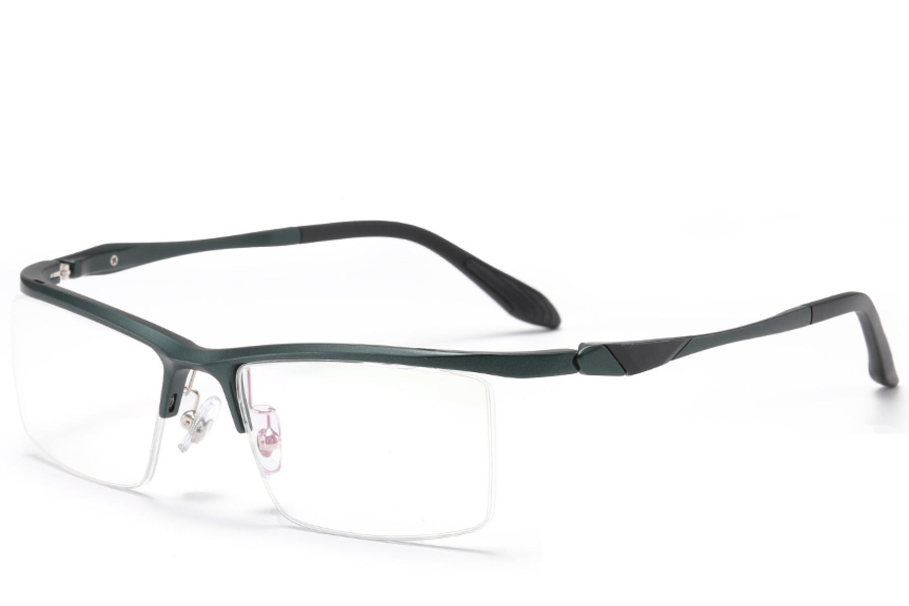 BS2519-0175_Green_Semi-rimless_Ultem_Glasses_corner