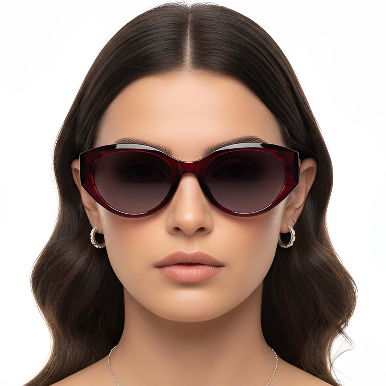 BS2607-0008_Red_Butterfly_Acetate_Sunglasses_model
