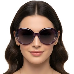 BS2607-0013_Purple_Oval_Acetate_Sunglasses_model