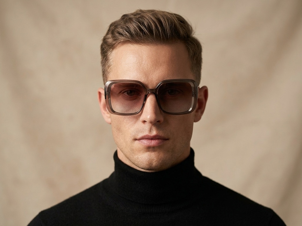 BS2607-0015_Brown_Rectangular_Acetate_Sunglasses-tryon_male