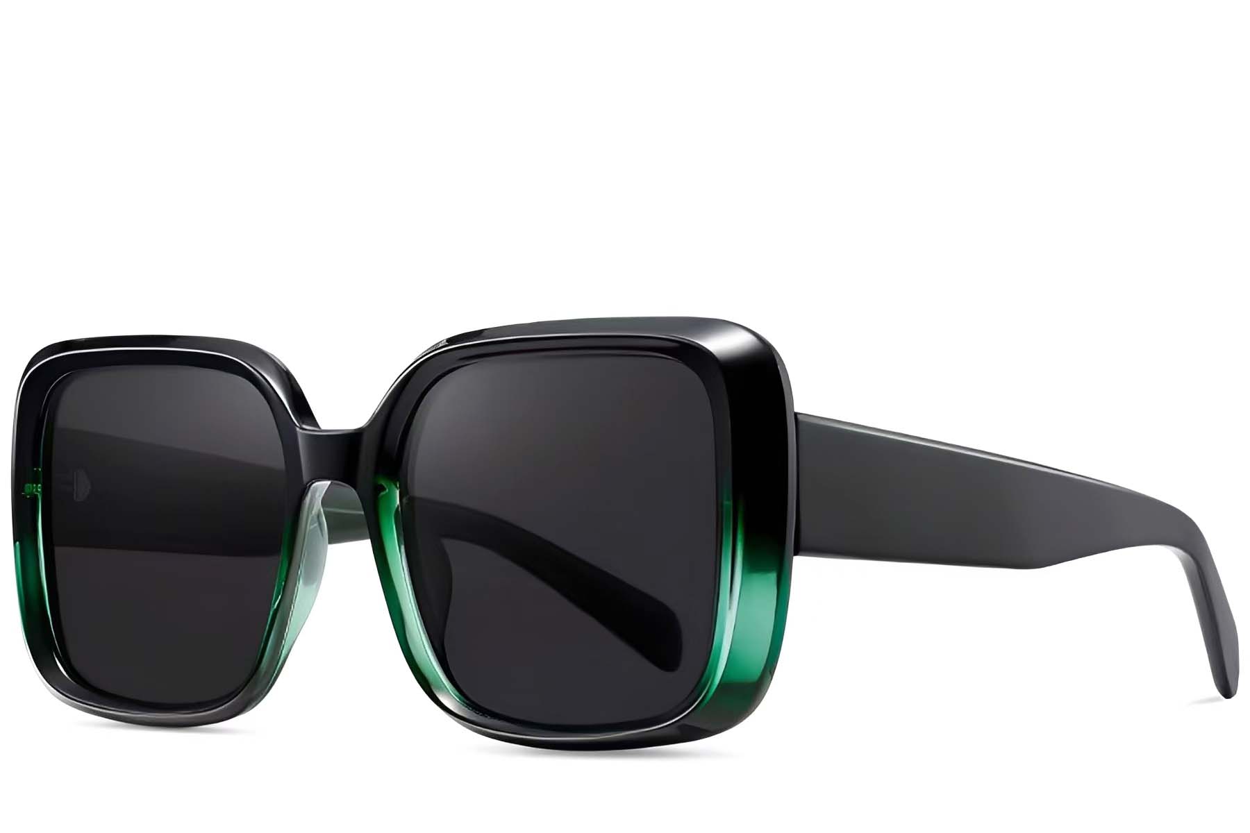 BS2607-0016_Green_Rectangular_Acetate_Sunglasses_corner