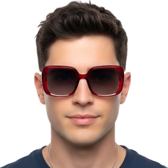 BS2607-0017_Red_Rectangular_Acetate_Sunglasses_model
