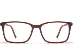 BS2607-0026_Brown_Rectangular_TR90_Glasses_front
