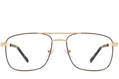 BS2607-0036_Brown_Aviator_Metal_Glasses_front