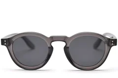BS2607-0045_Grey_Oval_TR90_Sunglasses_front