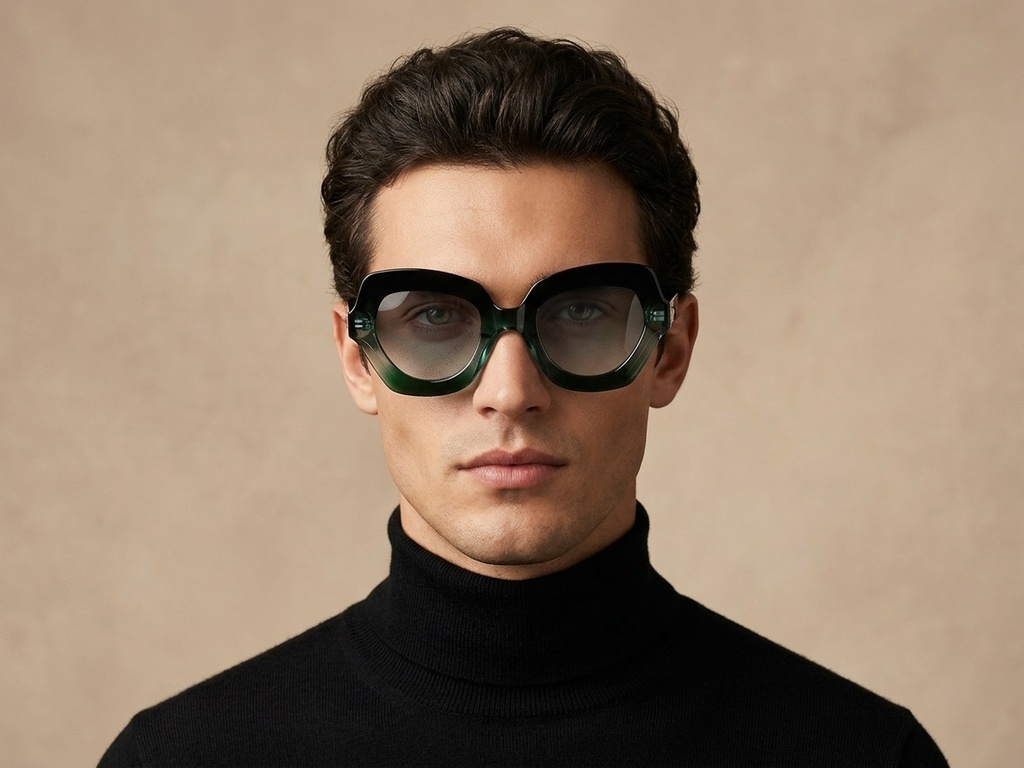 BS2607-0049_Green_Butterfly_Acetate_Sunglasses-tryon_male