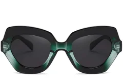 BS2607-0049_Green_Butterfly_Acetate_Sunglasses_front