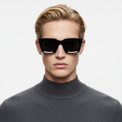 BS2607-0053_Black_Rectangular_Acetate_Sunglasses_model