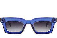 BS2607-0055_Blue_Rectangular_Acetate_Sunglasses_front