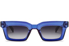 BS2607-0055_Blue_Rectangular_Acetate_Sunglasses_front