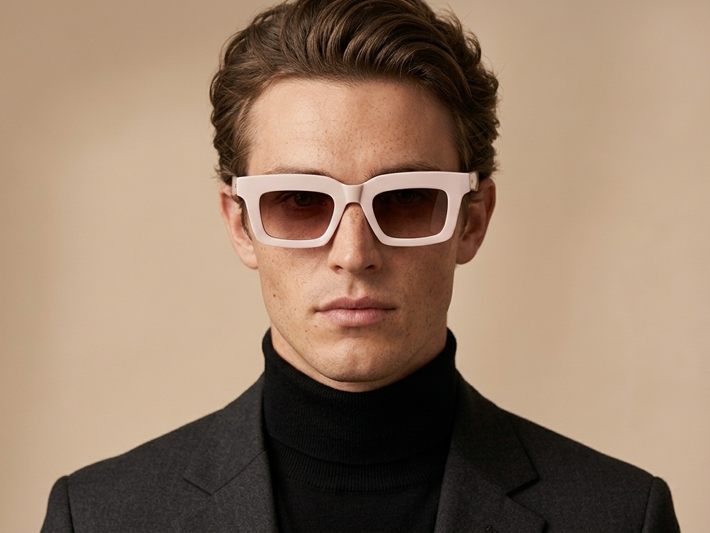BS2607-0056_Pink_Rectangular_Acetate_Sunglasses-tryon_male