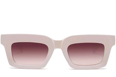 BS2607-0056_Pink_Rectangular_Acetate_Sunglasses_front