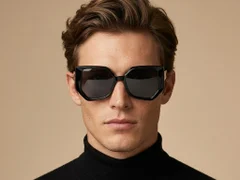 BS2607-0057_Black_Geometric_Acetate_Sunglasses-tryon_male