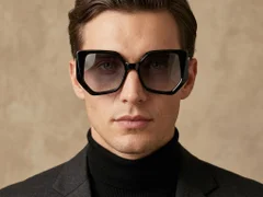 BS2607-0058_Black_Geometric_Acetate_Sunglasses-tryon_male