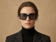 BS2607-0061_Black_Rectangular_Acetate_Sunglasses-tryon_female