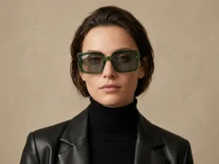 BS2607-0063_Green_Rectangular_Acetate_Sunglasses-tryon_female