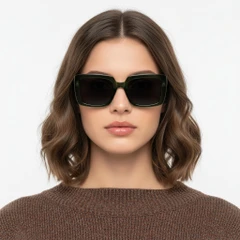 BS2607-0063_Green_Rectangular_Acetate_Sunglasses_model