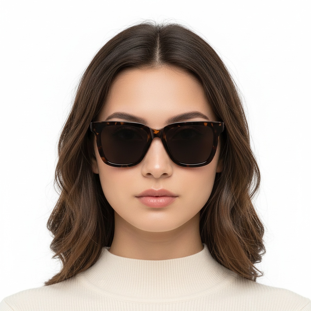 BS2607-0066_Tortoiseshell_Rectangular_Acetate_Sunglasses_model