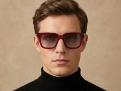 BS2607-0068_Red_Rectangular_Acetate_Sunglasses-tryon_male