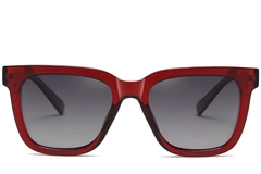 BS2607-0068_Red_Rectangular_Acetate_Sunglasses_front