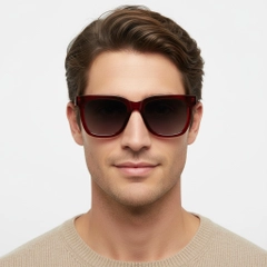 BS2607-0068_Red_Rectangular_Acetate_Sunglasses_model