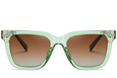 BS2607-0069_Green_Rectangular_Acetate_Sunglasses_front