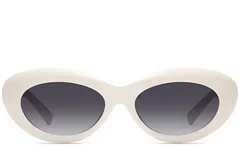 Butterfly Cream Acetate Sunglasses #BS2607-0072