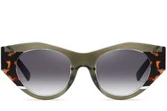 BS2607-0076_Green_Butterfly_Acetate_Sunglasses_front