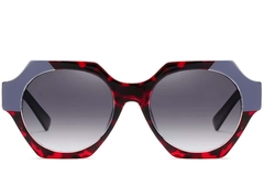BS2607-0081_Red_Geometric_Acetate_Sunglasses_front